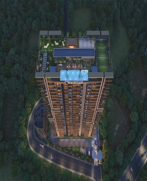Excellaa Polaris Ultra Luxury 4bhk, 4.5bhk flats in Bavdhan Pune